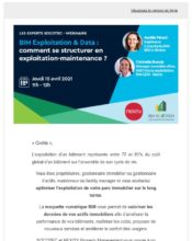 e-mailing - Marketing relationnel - Evénement - Nexity - 04/2021