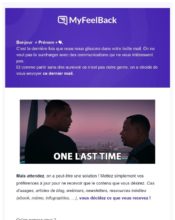 e-mailing - Marketing fidélisation - Rétention - Myfeelback - 05/2021