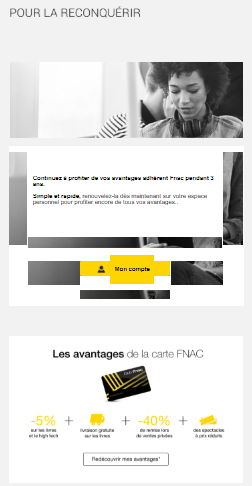 exemple d'emailing programme de fidélité