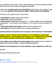 e-mailing - Collecte de données - Acquisition de leads - Hello Syndic - 07/2021