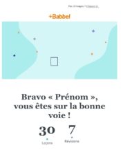 e-mailing - Marketing Acquisition - Parrainage - Babbel - 08/2021