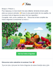  - Marketing relationnel - Newsletter - Yuka - 05/2022