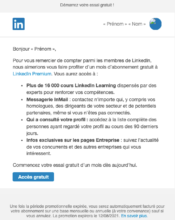 e-mailing - Marketing Acquisition - Acquisition abonnements - LinkedIn - 08/2021