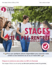 e-mailing - Legendre - 08/2021