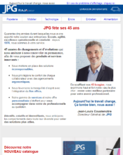 e-mailing - Marketing Acquisition - Anniversaire marque - STAPLES JPG - 09/2021