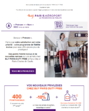 e-mailing - My Paris Aeroport - 09/2021