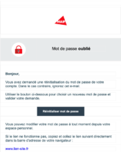 e-mailing - Transactionnels - Changement de mot de passe / d'identifiant - Maif - 11/2021