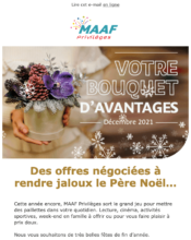 e-mailing - Marketing Acquisition - Derniers jours - Maaf - 12/2021