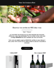e-mailing - Alimentation - Grande distribution - 08/2021
