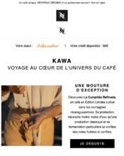 e-mailing - Alimentation - Grande distribution - 01/2022