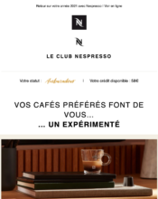 e-mailing - Alimentation - Grande distribution - 01/2022