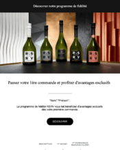 e-mailing - Marketing Acquisition - Acquisition abonnements - Marketing fidélisation - Animation / Vie du Programme de Fidélité - RSRV - 11/2021