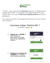 e-mailing - Marketing Acquisition - Gratuit - Cadeau - Marketing fidélisation - Incitation au réachat - La fourchette - 02/2022