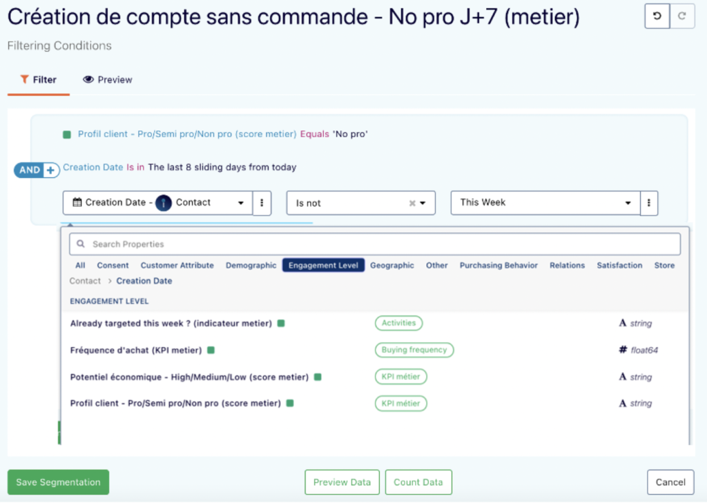 bonnes pratiques cdp segments contacts imagino