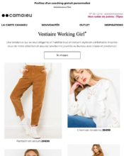 e-mailing - Camaïeu - 03/2022