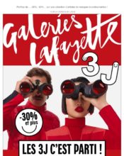 e-mailing - Galeries Lafayette - 03/2022