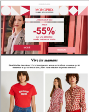 e-mailing - Alimentation - Grande distribution - 05/2022