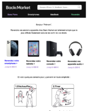 e-mailing - Back Market - 05/2022