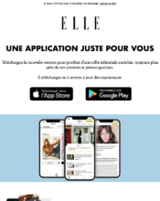 e-mailing - Marketing marque - Communication Services - Nouveaux Services - Elle - 06/2022