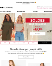 e-mailing - Camaïeu - 06/2022