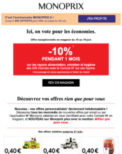 e-mailing - Alimentation - Grande distribution - 06/2022