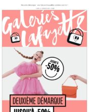 e-mailing - Galeries Lafayette - 06/2022