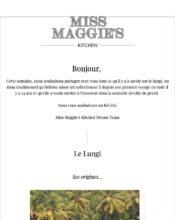 e-mailing - Miss Maggie's Kitchen - 07/2022
