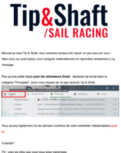 e-mailing - Transactionnels - Confirmation abonnement - Tip & Shaft - 07/2022