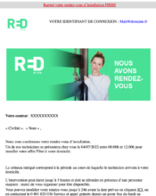 e-mailing - Transactionnels - Confirmation Mise à disposition du service - Finalisation ouverture de compte/inscription - SFR - 07/2022