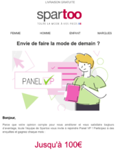e-mailing - Spartoo - 08/2022
