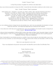 e-mailing - Transactionnels - Confirmation demande de devis / contact / RDV - Mobile Marketing Association - 05/2021