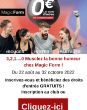 e-mailing - Marketing Acquisition - Acquisition abonnements - Magic Form - 08/2022