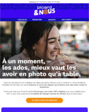 e-mailing - Alimentation - Grande distribution - 08/2022