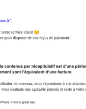 e-mailing - Service Clients - Suivi de demande - PayByPhone - 07/2022