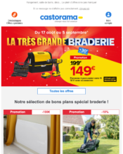 e-mailing - Jardinerie Animalerie Bricolage - 08/2022