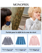 - Marketing relationnel - Calendaire (Noël, St valentin, Vœux, …) - Monoprix - 05/2024