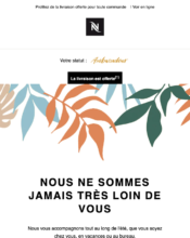 e-mailing - Marketing fidélisation - Incitation au réachat - Points et statut - Nespresso - 08/2022