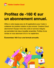 e-mailing - Marketing Acquisition - Acquisition abonnements - Adobe - 08/2022