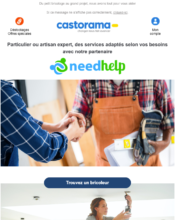 e-mailing - Marketing marque - Communication Services - Nouveaux Services - Castorama - 09/2022