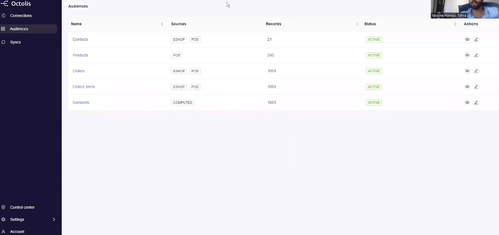 panorama benchmark cdp octolis tables audiences