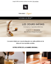 e-mailing - Alimentation - Grande distribution - 08/2022