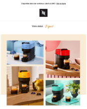 e-mailing - Marketing marque - Communication Produits - Nouveaux produits - Nespresso - 10/2022