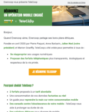 e-mailing - Marketing marque - Communication Produits - Nouveaux produits - Enercoop - 10/2022