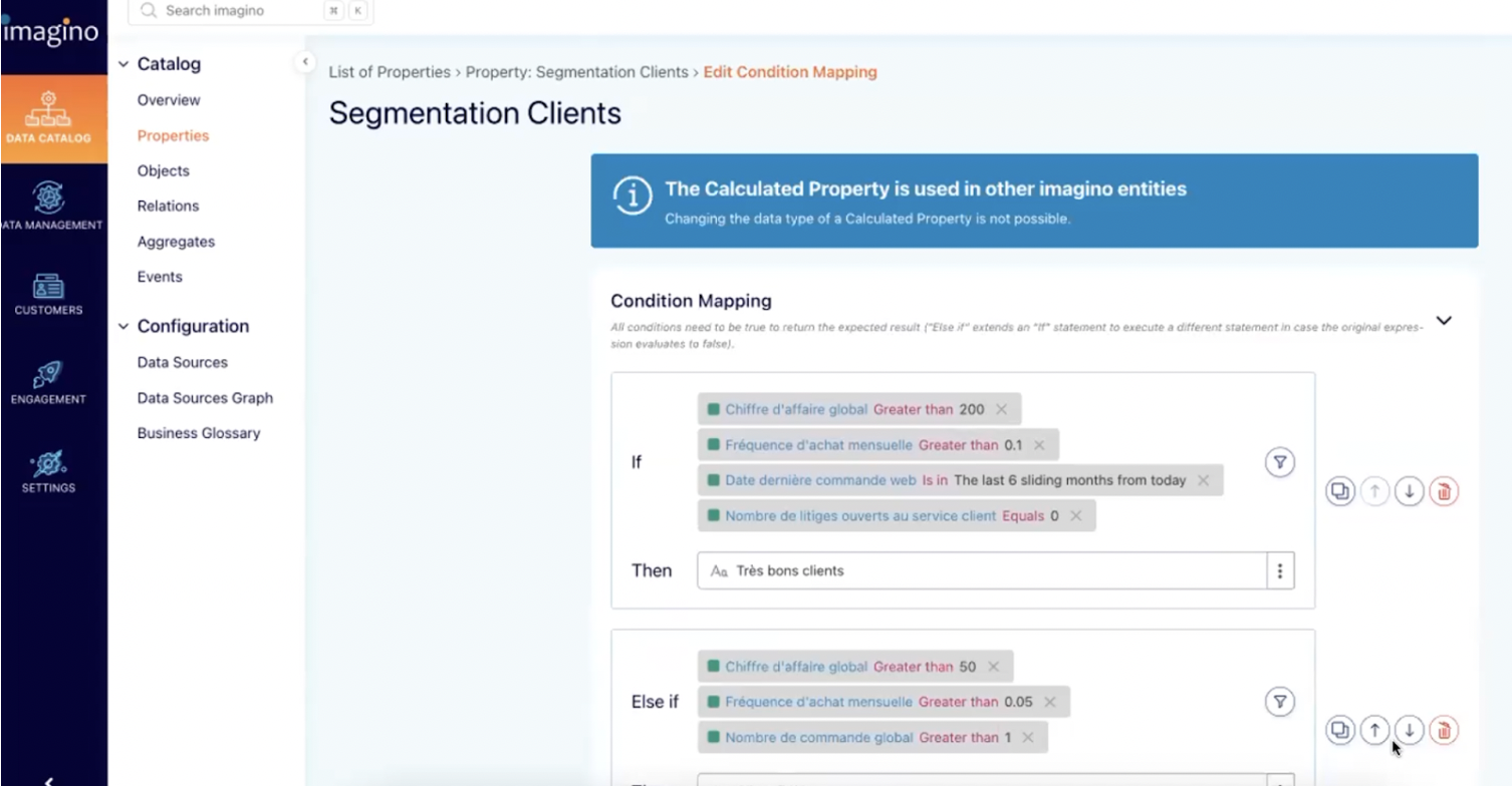 cdp imagino editeur segments