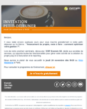 e-mailing - Marketing relationnel - Evénement - Everwin - 11/2022