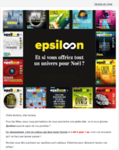 - Marketing relationnel - Calendaire (Noël, St valentin, Vœux, …) - Epsiloon - 06/2024