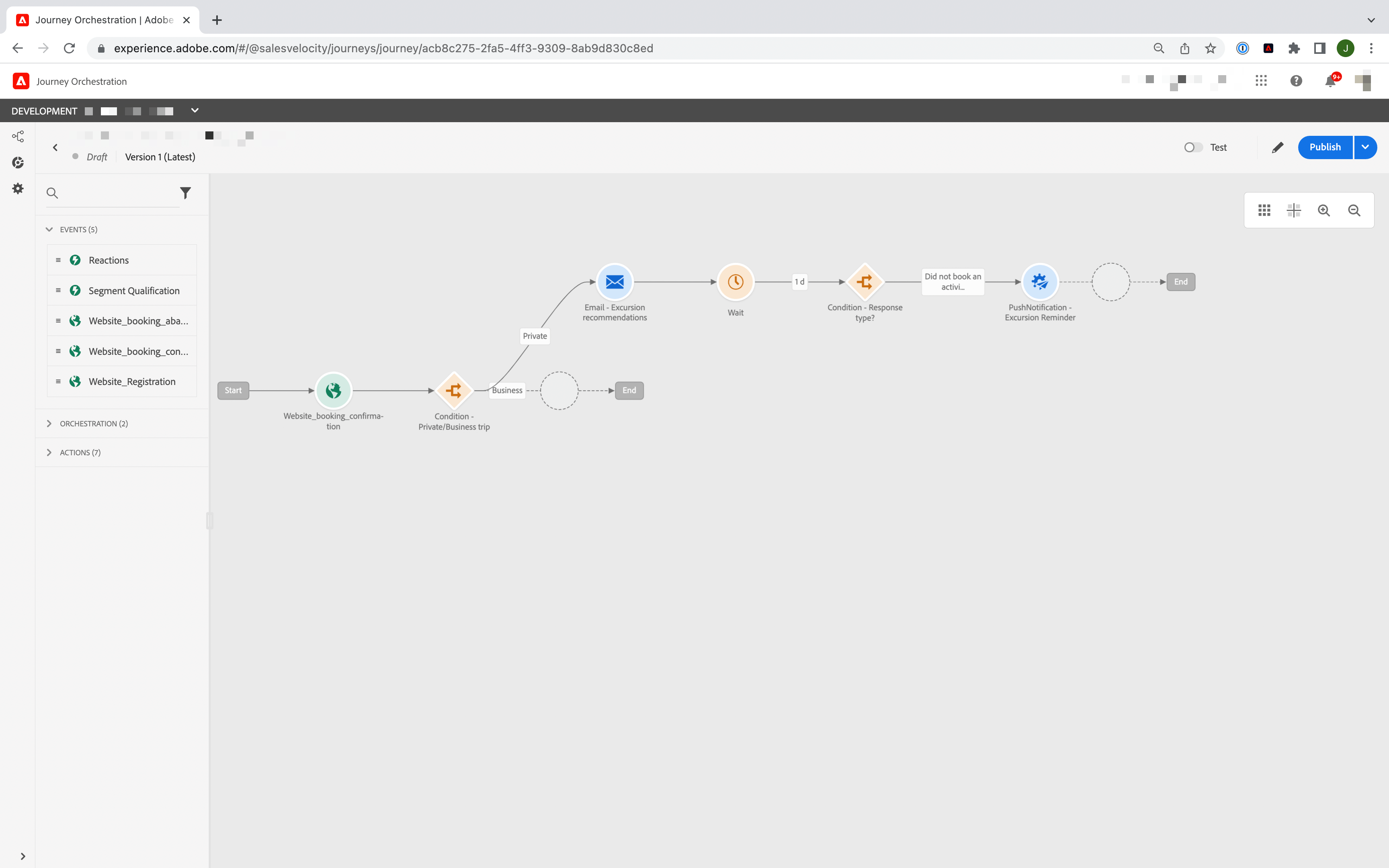 adobe real time cdp scenarisation activation