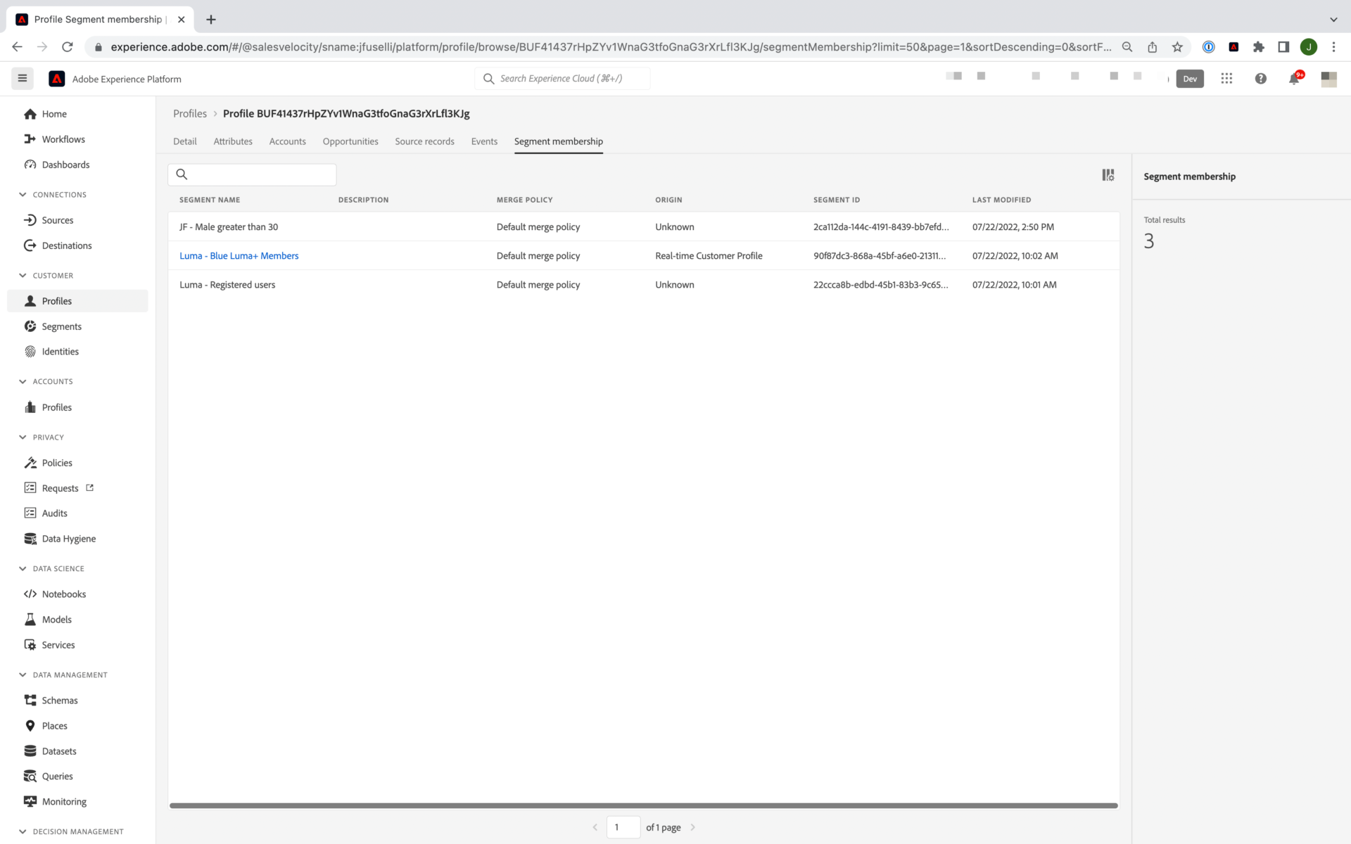 Client Adobe Zoom & Avis sur Adobe Real-Time CDP - Benchmark CDP