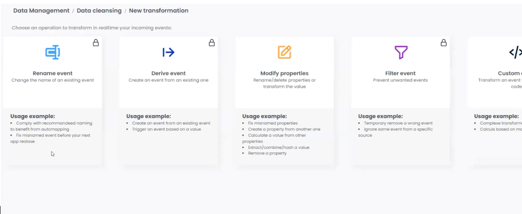 customer data platform commanders act normalisation donnees