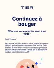 e-mailing - Tier Mobility - 12/2022